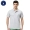 Regatta Club Mùa Hè của Nam Giới Kinh Doanh Cotton T-Shirt Nam Rắn Màu Ve Áo Ngắn Tay Áo Người Anh Polo Polo Áo Sơ Mi