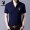 Playboy Nam Ngắn Tay Áo T-Shirt Nam Cotton Hồng Kông Phiên Bản Màu Rắn Mùa Hè Mỏng T-Shirt Casual Youth Tops áo thun nam tay ngắn có cổ