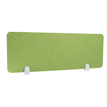 ໂຕະຫ້ອງການ bezel table partition polyester fiber screen board desktop partition board accessories screen clip