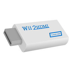 Haitian Niu wii-HDMI 변환기 고화질 TV 모니터에 연결된 Wii 게임 콘솔 오디오가 포함된 HD TV Wii-HDMI에 연결된 Nintendo 게임 콘솔은 스피커에 연결할 수 있습니다.