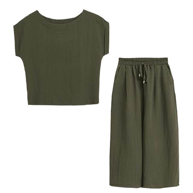Pierre Cardin linen dress summer chiffon ຝ້າຍສອງສິ້ນ