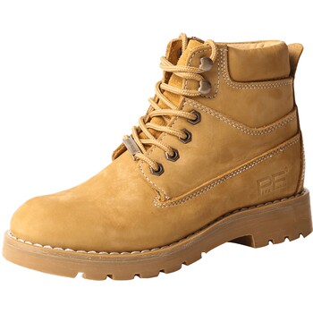 ເກີບຜູ້ຊາຍ PF rhubarb boots Martin boots women's high-top workwear short-tube thick-soled British frosted women's shoes pathfinder