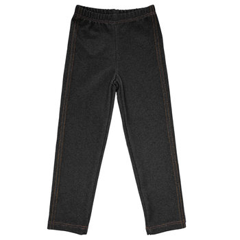 Spring and autumn stretch imitation denim ເກົ້າຈຸດ elastic ແອວສູງຕີນຂະຫນາດນ້ອຍ