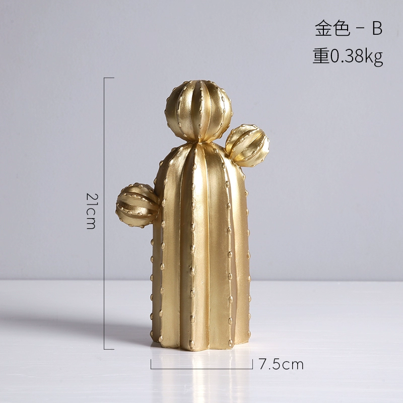Đồ trang trí xương rồng Bắc Âu ins nhà sáng tạo phòng khách mô hình phòng rượu tủ TV tủ cửa sổ trang trí nội thất shop bán đồ dcor bàn học