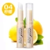 Lancer Vitamin E Lip Balm dưỡng ẩm màu nude Fruity Lip Gloss Student Plant Colorless Moisturising Lip Balm - Son môi Son môi