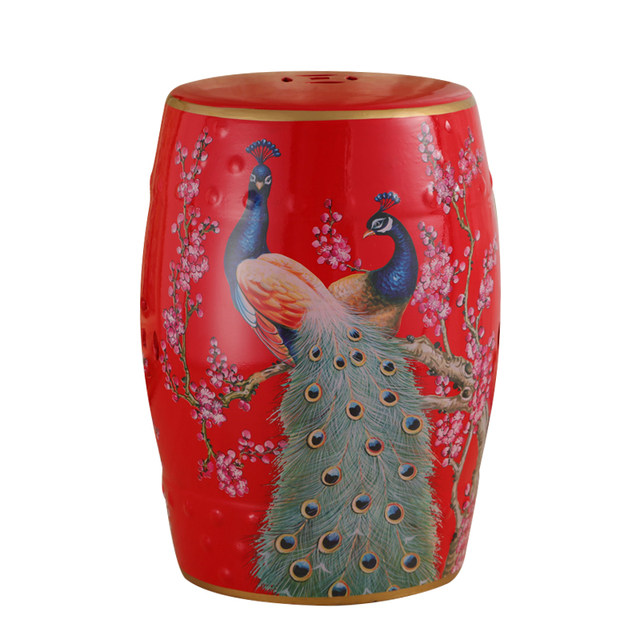 Ceramic Stool Ceramic Stool Drum Stool Classical Dressing Stool