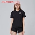 Kappa Kappa Phụ nữ thể thao tay áo ngắn POLO Áo sơ mi cổ tay nửa đứng giản dị | K0822PD05 Áo polo thể thao