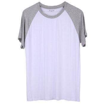 ເສື້ອຍືດແຂນສັ້ນ tops pajamas ເຮືອນເຄື່ອງນຸ່ງຫົ່ມ modal