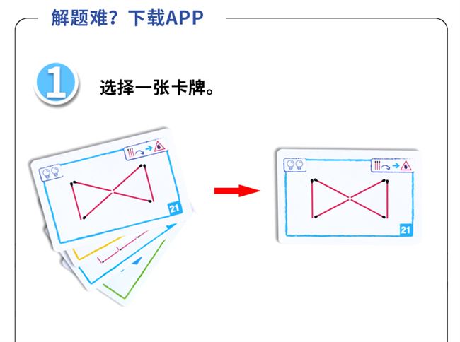 Thẻ logic nóng khách logic bảng trò chơi chính hãng tiểu học toán học tư duy đào tạo trò chơi lý luận logic - Trò chơi trên bàn