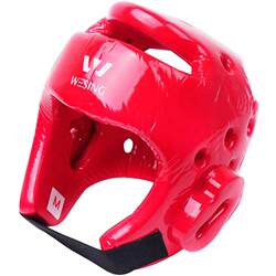 Jiurishan Taekwondo Helmet Protective Gear for Children and Adults, Men and Women, Actual Combat Competition, Karate Fighting Training Headgear