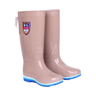 回力成人雨鞋女士中高筒平跟韩国版户外防滑耐磨女款水靴时尚水鞋