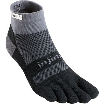 Injinji toe thickened socks mid-tube professional marathon ແລ່ນ hiking coolmax toe socks ດູໃບໄມ້ລົ່ນແລະລະດູຫນາວ