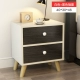 Đơn giản tủ đầu giường nhỏ gọn hiện đại tủ khóa tủ Scandinavian đầu giường gỗ giường chân kiệm tủ lưu trữ nhỏ - Buồng tủ để đầu giường