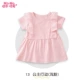 恩 Yêu mùa hè Cô gái mới Áo thun ngắn tay cho trẻ em Áo bé Baby mùa hè Quần áo trẻ em