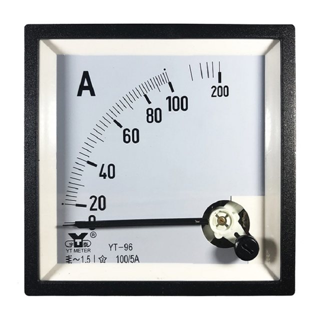 YT96 AC ammeter 50A 100A 150A pass-through ammeter 92X92 SF96 CP96 50/5