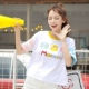 Áo phông nữ 2019 mới lửng ngắn tay ngắn nữ mùa hè Sinh viên Hàn Quốc mặc trang phục nữ sinh đại học Nhật Bản - Áo phông