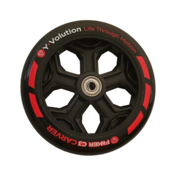 Beef tendon rubber wheel silent wheel children's wheel shock absorption and wear resistance