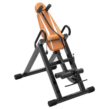 Inversion machine bench assists yoga fitness to increase height