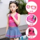 Áo tắm cho bé gái Công chúa Váy dễ thương Áo tắm Hàn Quốc Cô gái lớn Cậu bé bảo thủ Boxer Bộ ba mảnh - Bộ đồ bơi của Kid bộ đồ bơi trẻ em