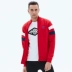 Umbro yinbao 2018 mùa thu đông mới áo khoác thể thao cardigan giản dị nam đứng cổ áo khoác UO181AP2403 Áo khoác thể thao / áo khoác