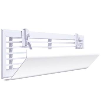 ເຄື່ອງປັບອາກາດກາງ windshield ຕ້ານການພັດລົມ duct ກົງເຄື່ອງປັບອາກາດ outlet universal wind deflector cover confinement ເພື່ອສະກັດລົມເຢັນ