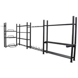 Personal trainer storage rack, dumbbell rack, kettlebell rack, medicine ball rack, barbell rack, gym fitness equipment storage rack