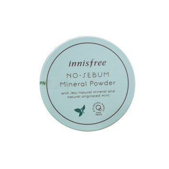 ເກົາຫຼີ innisfree ຂອງແທ້ innisfree mineral mint loose powder 5g concealer oil control setting powder