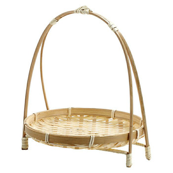 Handmade bamboo weaving products, bamboo basket, small egg snacks