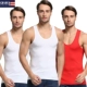 Áo vest nam cotton thể thao thoáng khí áo nỉ thoáng mát Slim nam thanh niên mùa hè cotton không tay xu hướng