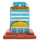 Psychological sand table game sand box toys sand tour therapy gymnasium model court hospital construction elementary school