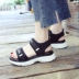 Giày thể thao mới 2018 nữ mùa hè Thời trang Hàn Quốc dày ulzzang Velcro giày nữ hoang dã xăng đan Sandal