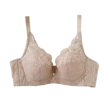 Counter ຂອງແທ້ sponge-free bra thin bra 833 summer ultra-thin push-up adjustable breathable b cup underwear