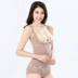 Quần áo bằng nhựa cơ thể sau sinh bụng vest nữ ren hỗ trợ eo eo định hình cơ thể không có vết mỡ đốt cháy đồ lót mỏng áo lót định hình Sau sinh