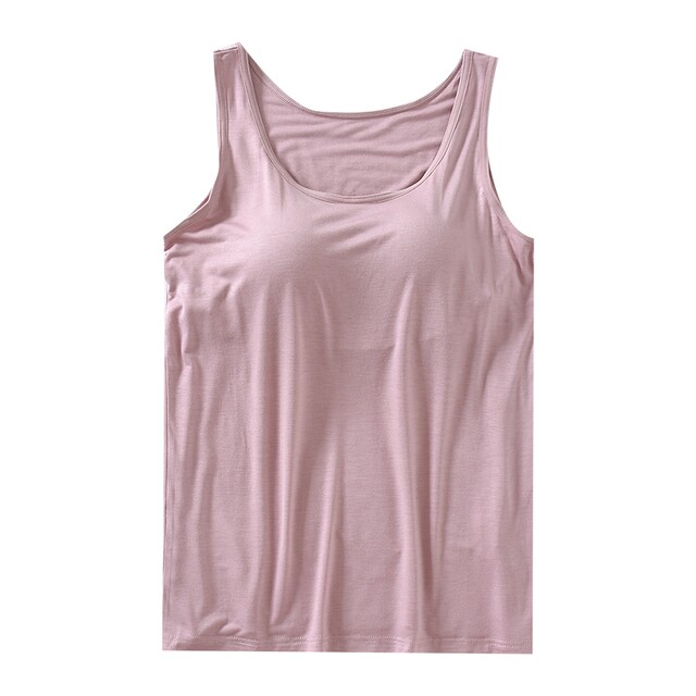 Bra padded modal home bra vest