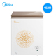 tủ đông lạnh Tủ đông nhỏ Midea / Midea BD / BC-153KGM (E) và tủ đông nhỏ thương mại nhỏ - Tủ đông tủ lạnh đứng mặt kính