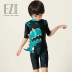 Yizi EZI Children Áo tắm cho bé trai Phim hoạt hình bé trai Kem chống nắng Áo tắm cho bé trong bộ đồ lướt sóng Big Boy Bộ đồ bơi của Kid