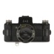 Wide-format toothed film camera LOMO135 panoramic view
