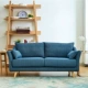 Phong cách Bắc Âu căn hộ nhỏ kết hợp hiện đại tối giản sofa vải phong cách Nhật Bản phòng khách phòng ngủ đầy đủ gấp ba - Ghế sô pha