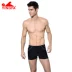 Anh tóc Boxer quần short nam áo tắm bảo thủ mùa xuân ấm áp kích thước lớn phù hợp với đồ bơi chống clo nhanh chóng in thời trang quần đùi bơi nam Nam bơi đầm