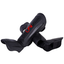 Adult Muay Thai Sanda Sports Fighting Shin Guards, Boxing Thickened Children's Fighting Gear, Taekwondo Leg Guards