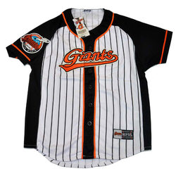 KBO Korea NEPOS professional team Rod Lotte Giants fans baseball uniform half-sleeved cardigan top giants