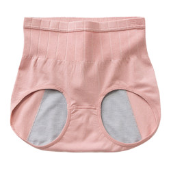 Physiological underwear women's menstrual anti -leakage high waist -abdominal cotton crotch antibacterial breathable example fake auntie auntie menstrual safety pants