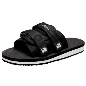 Mulinsen Sandals Men's 2024 Summer Trend Korean Version Personalized Outdoor Flop Men's Outerwear Beach Sandals Men's