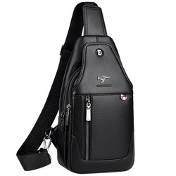 Tianhong Kangaroo ຜູ້ຊາຍກະເປົ໋າຫນ້າເອິກ messenger bag ຫນັງ 2022 ໃຫມ່ trendy shoulder bag ຖົງບ່າ oblique ຖົງບ່າບາດເຈັບແລະ trendy