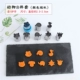 Thực phẩm bổ sung cho bé phim hoạt hình mì mặt bướm khuôn inox rau quả cắt chết DIY làm mẫu cắt hoa - Tự làm khuôn nướng