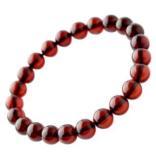 Authentic collectible natural blood amber bracelet