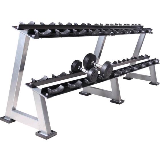 Dumbbell men's fitness equipment storage double layer