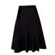 Autumn plus size ruffled fat mma skirt