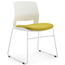 Simple conference chair modern style fashionable training chair reception and negotiation chair leisure backrest reception chair stacked