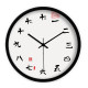 Clock wall clock living room home fashion new Chinese style clock